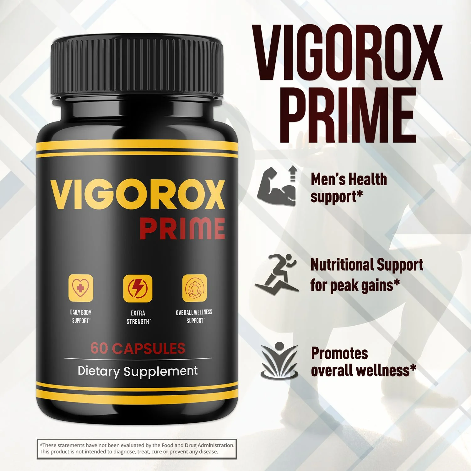 Vigorox Pro Male Performance Supplement Product